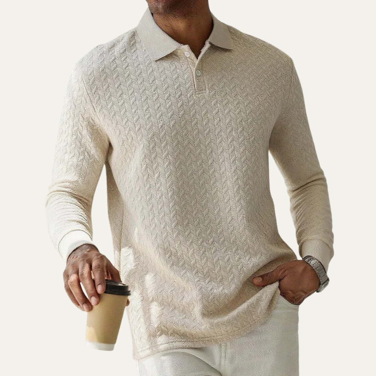 The Argyll – Polo en maille homme casual chic