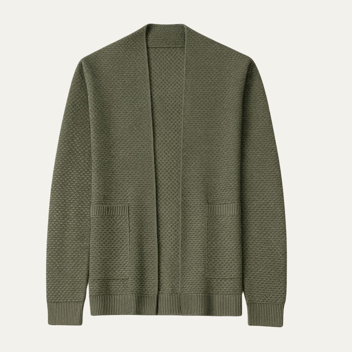 The Oslo - Cardigan Tricot Pull Décontracté Ouvert pour Hommes