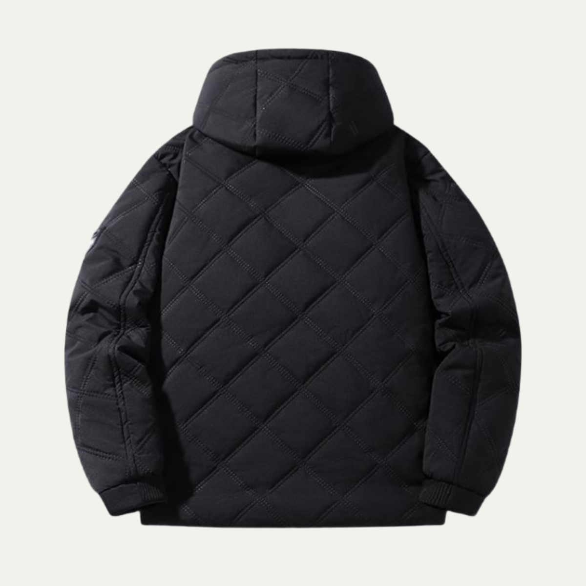 The Coatbridge Veste d’Hiver Matelassée pour Homme avec Doublure en Polaire