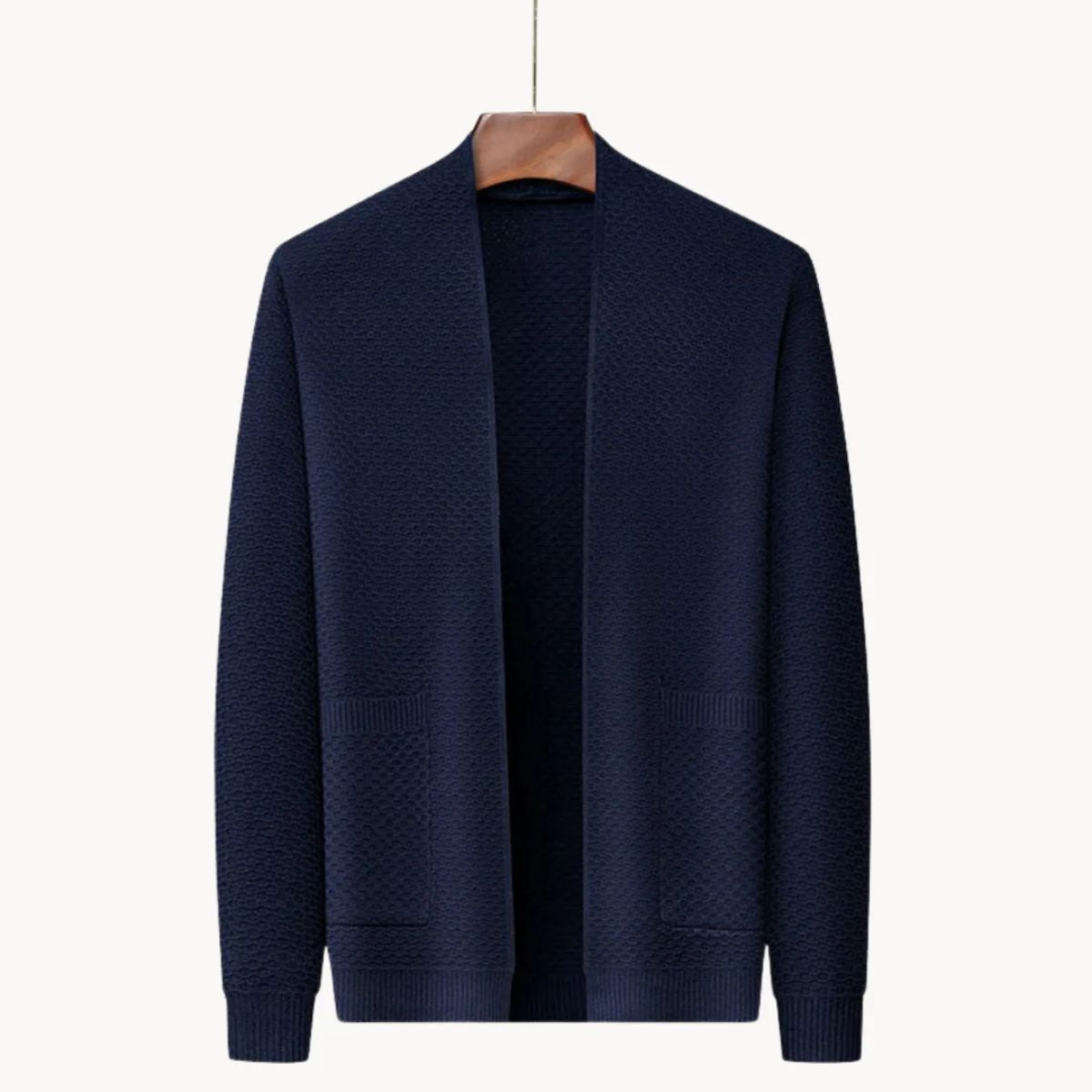 The Oslo - Cardigan Tricot Pull Décontracté Ouvert pour Hommes