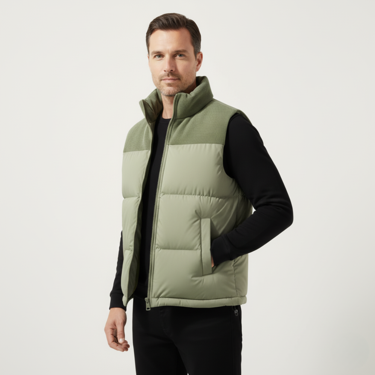 The Port Isaac Gilet Puffer Matelassé Chic pour Homme