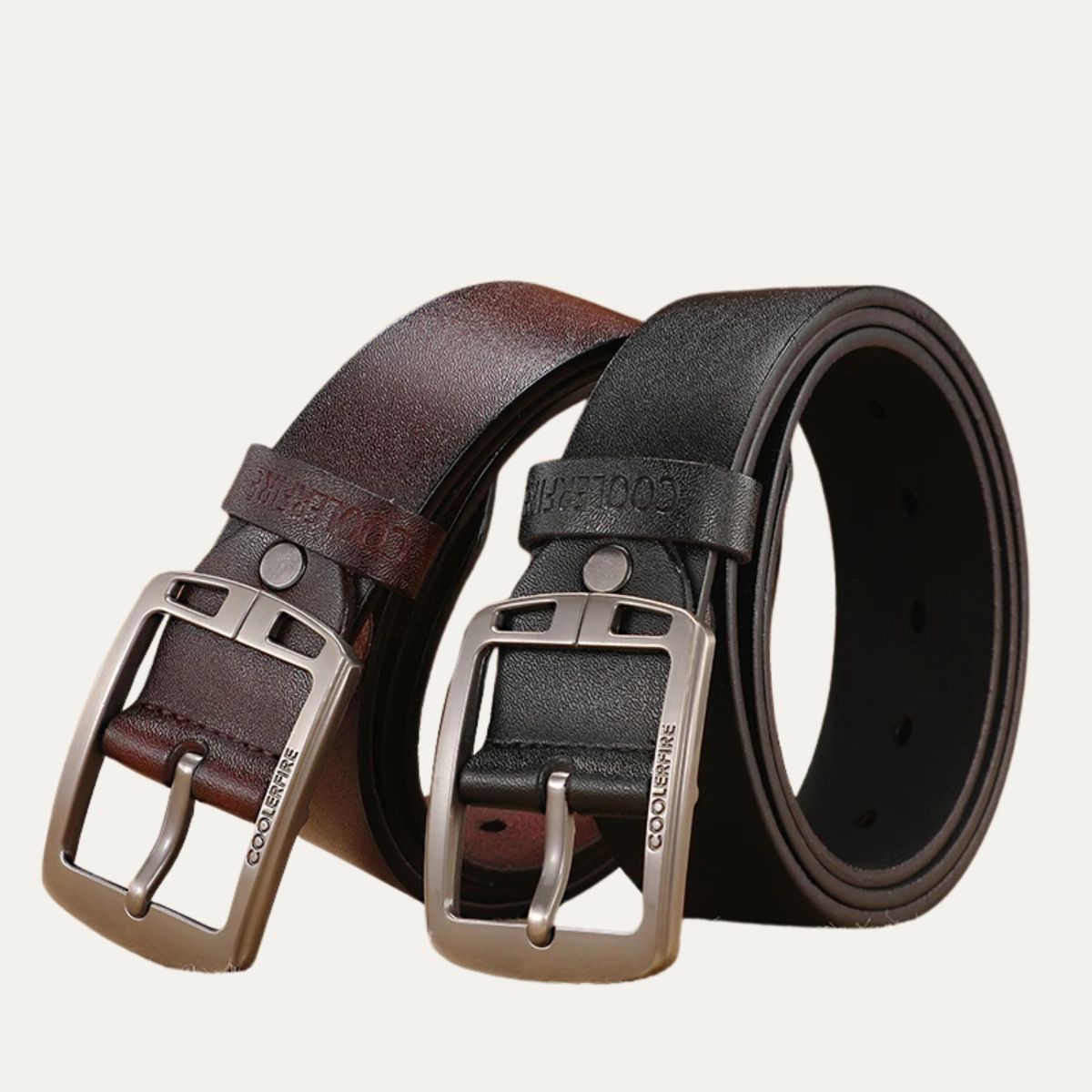 The Hadlow Belt – Cuir de Vache Véritable, Style Vintage Moderne