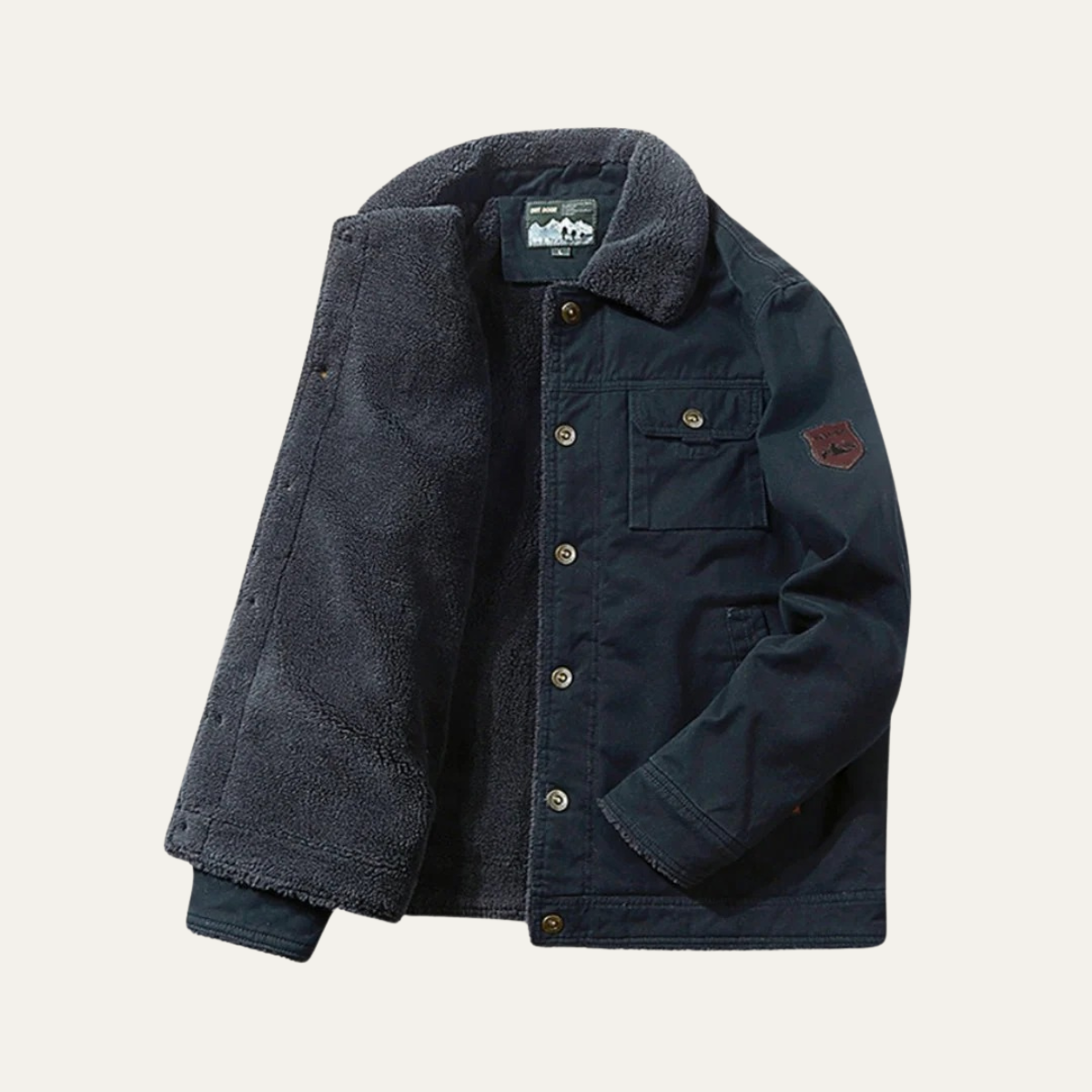 The Montrose Veste Sherpa en polaire chaude pour homme