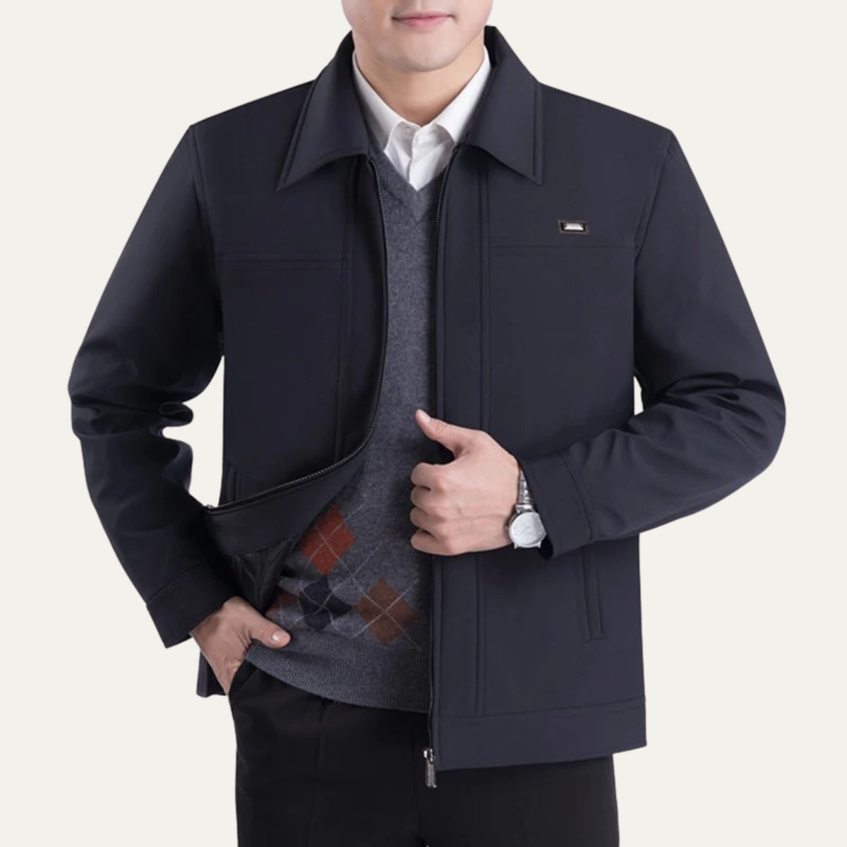 The Kensington Veste moderne et élégante pour homme