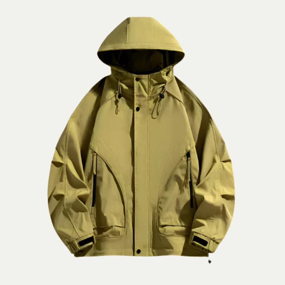 The New York Veste coupe-vent imperméable pour homme - Veste légère à capuche