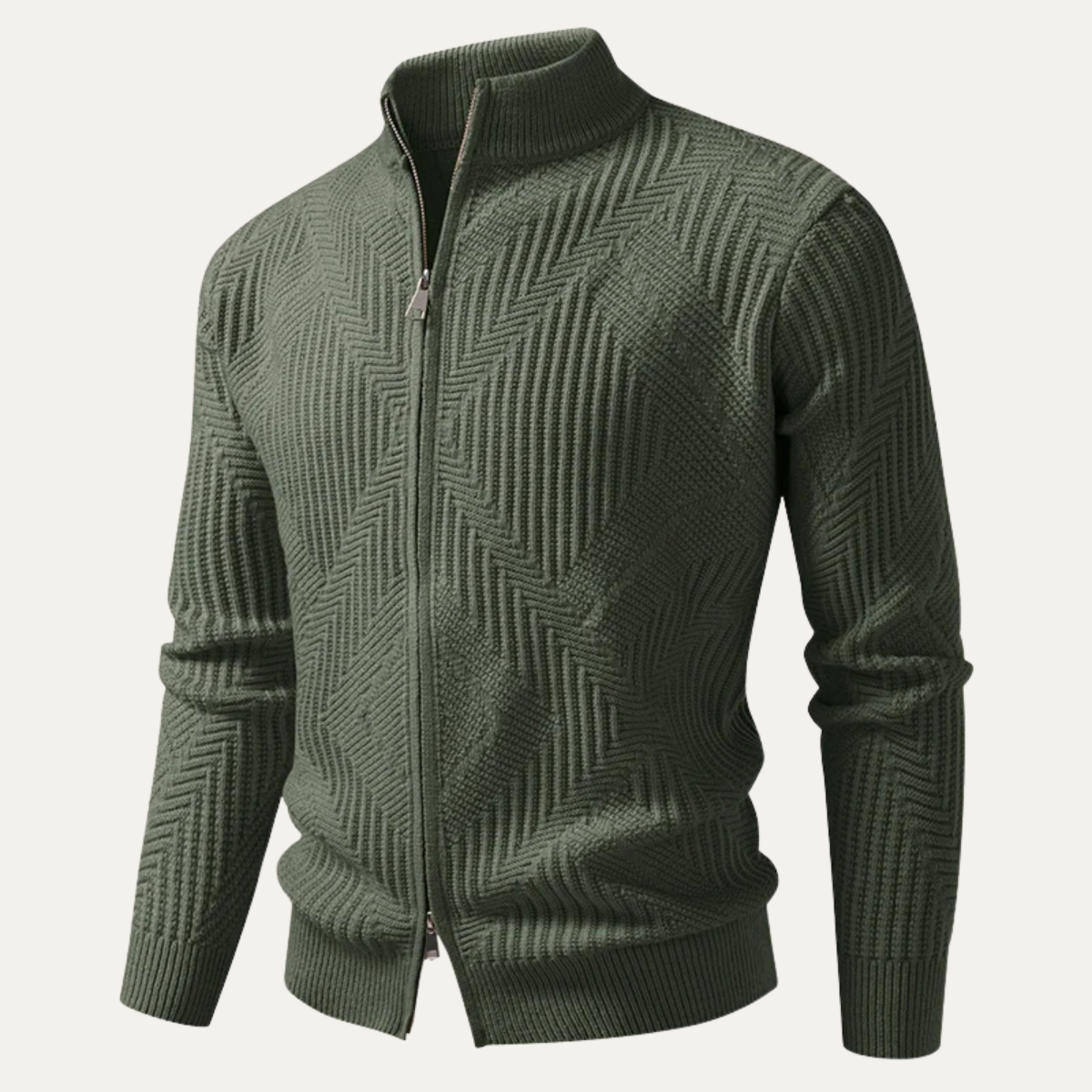 The Omegna - Cardigan en laine à col châle pour homme