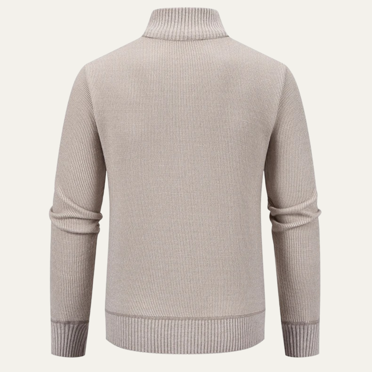 The Inverness – Cardigan Zippé Col Montant pour Homme