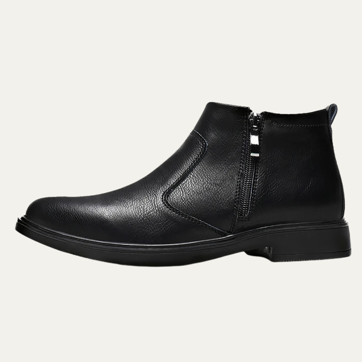 The Copperfield Bottines Décontractées en Cuir pour Homme avec Fermeture Éclair Latérale