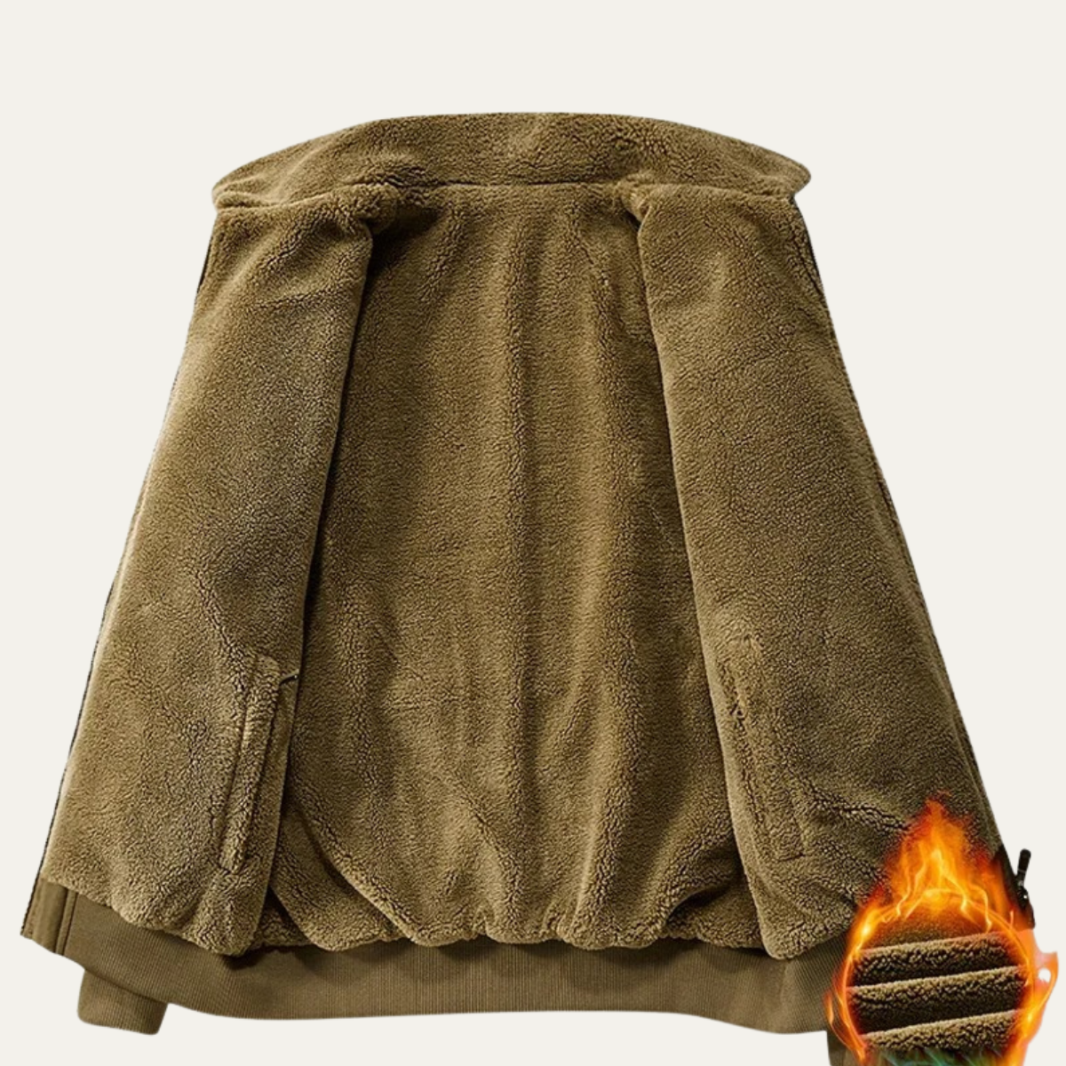 The Cardiff Veste bombardier réversible avec doublure en polaire pour homme