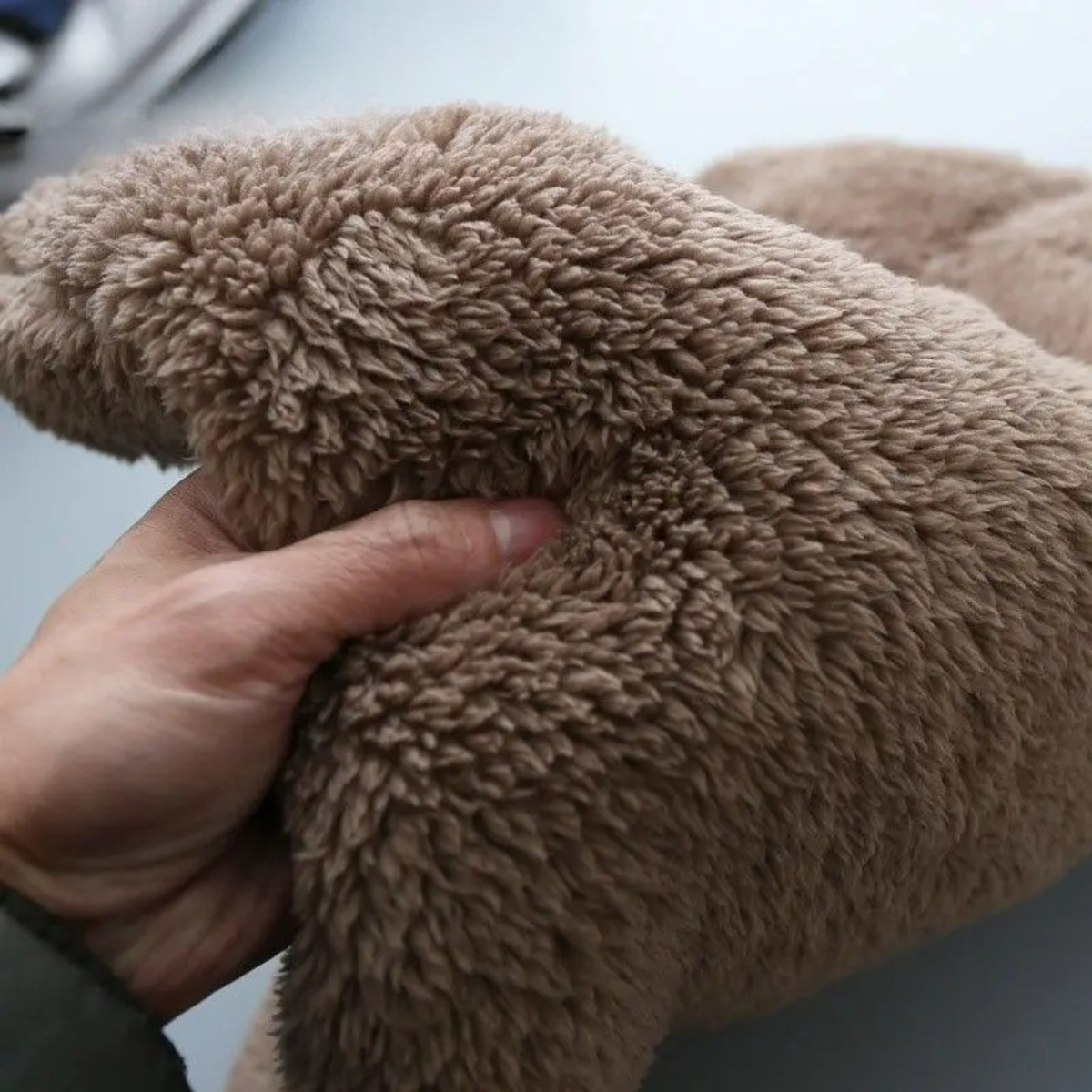 The Merano – Pull homme d’hiver en maille ultra-douce effet velours