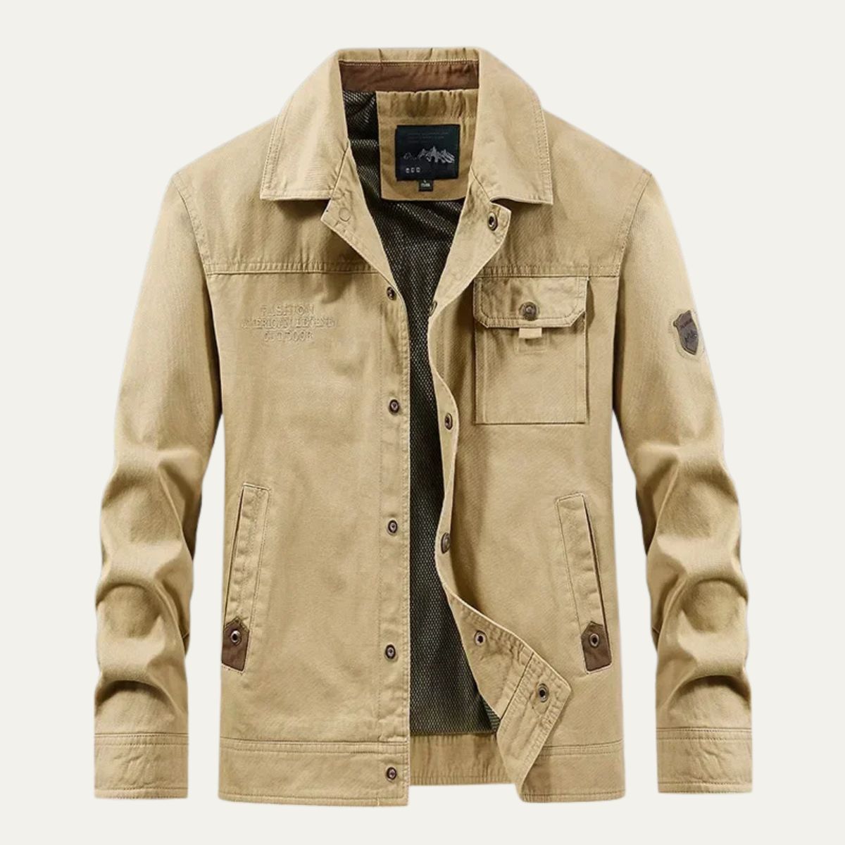 The Ranger Veste cargo tactique pour homme — Imperméable et dotée de multiples poches