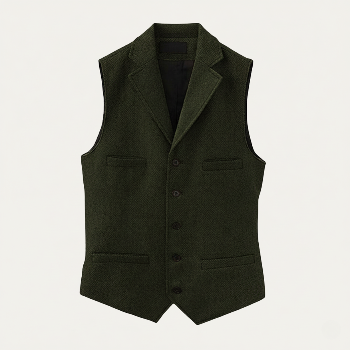 The Westminster Gilet formel vintage en tweed pour homme
