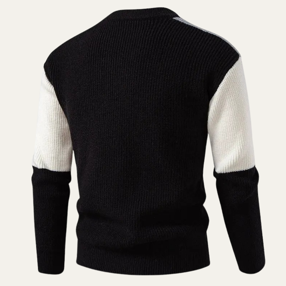 The Caldaro – pull en maille color block chaud pour homme