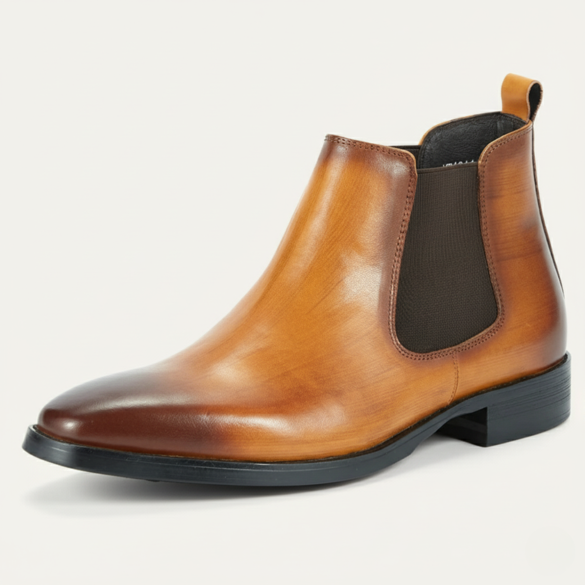The Kirkwall Bottines Chelsea Élégantes en Cuir Poli pour Homme