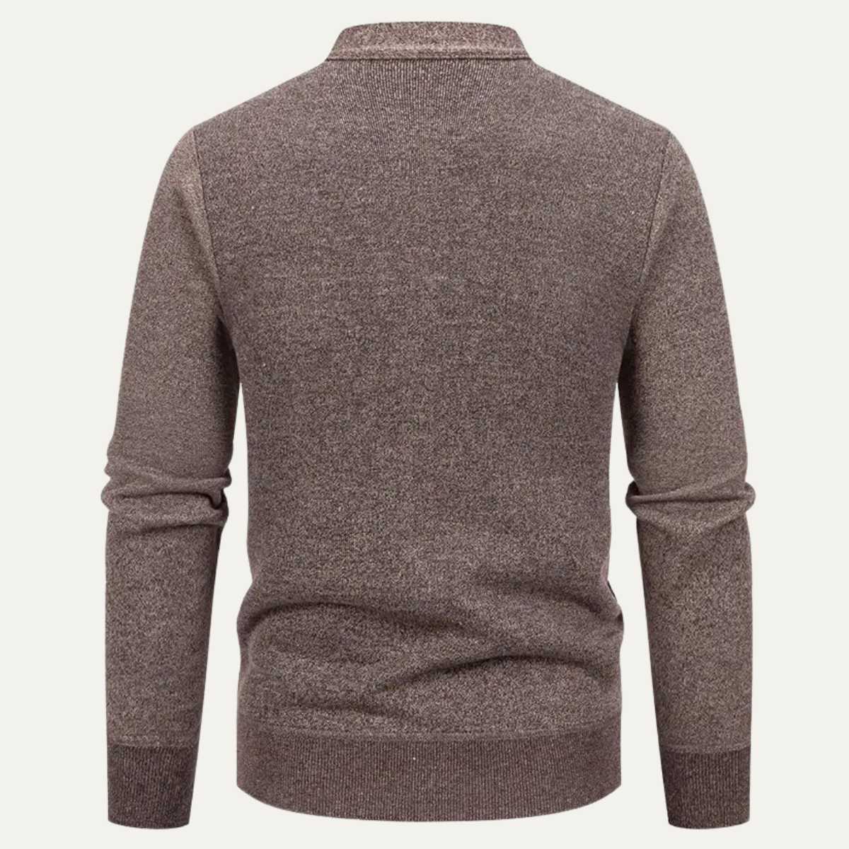 The Murano - Cardigan slim fit en maille pour homme avec boutons et col en V