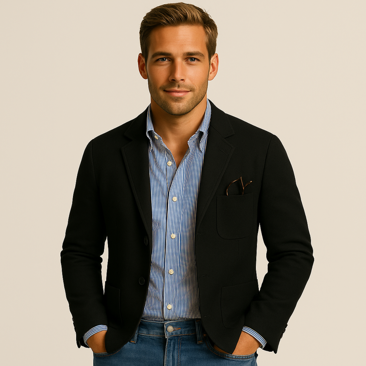 The Oxford Blazer d'été en lin - Invité de mariage Homme - Occasions formelles