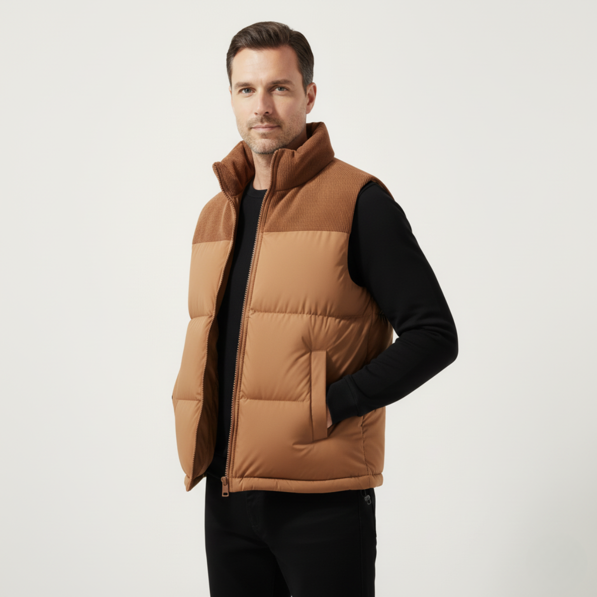 The Port Isaac Gilet Puffer Matelassé Chic pour Homme