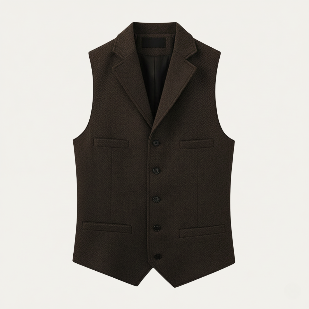 The Westminster Gilet formel vintage en tweed pour homme