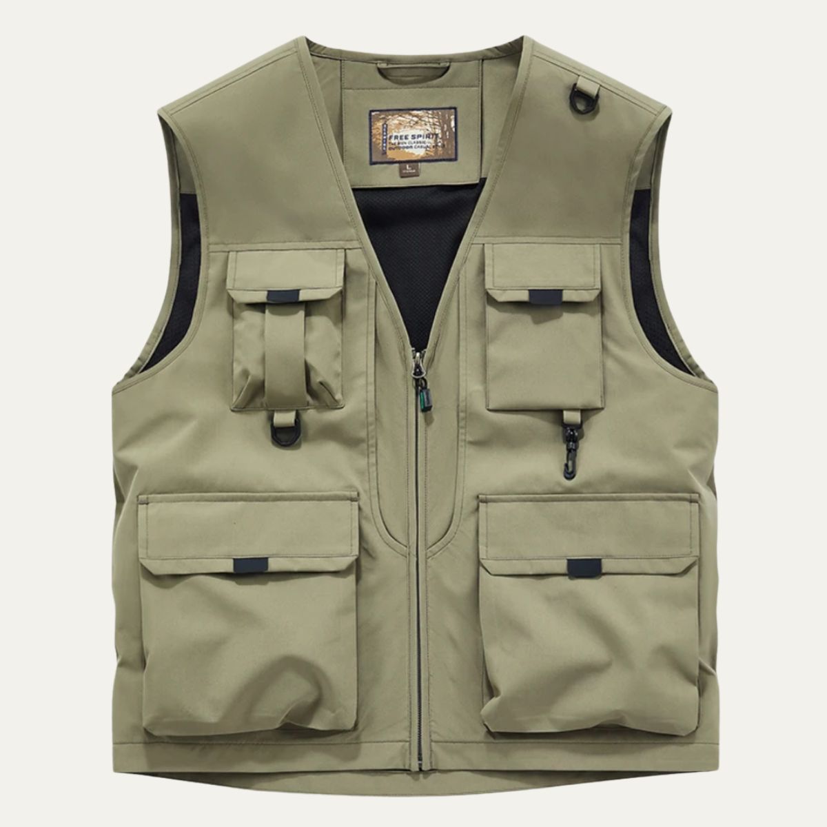 The Sorrento Gilet cargo utilitaire à poches multiples pour homme