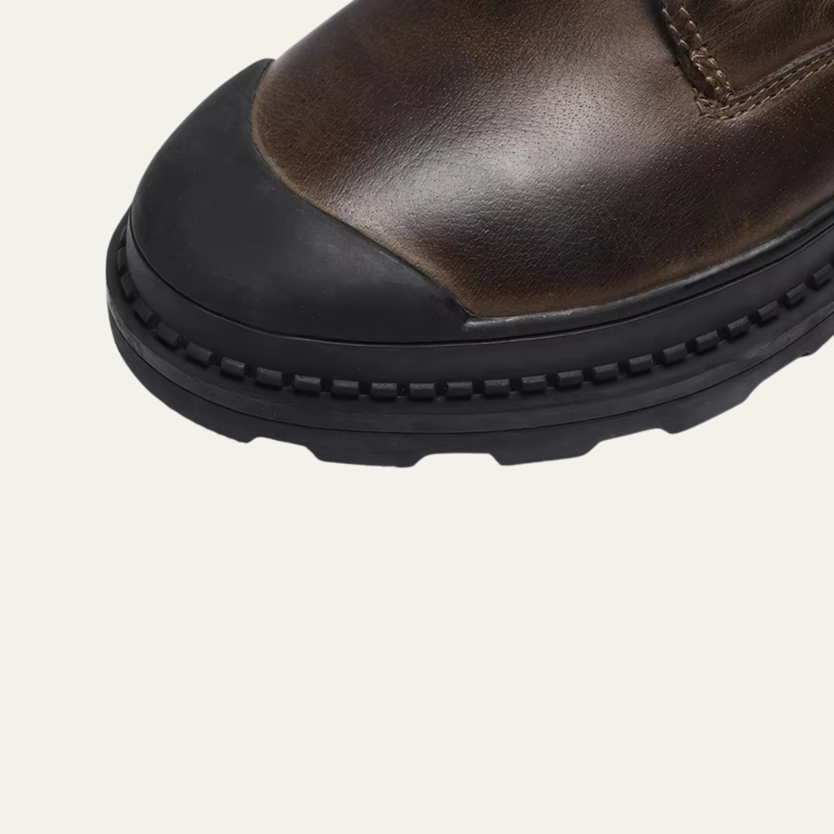 The Corvara Bottines Hiver en Cuir Doublées de Fourrure pour Homme