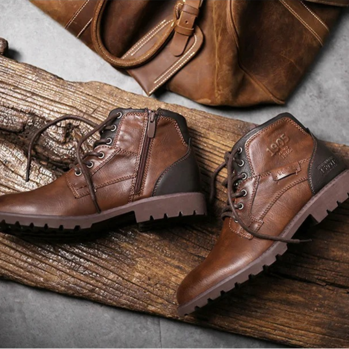 The Oakshade Bottes en cuir pour hommes