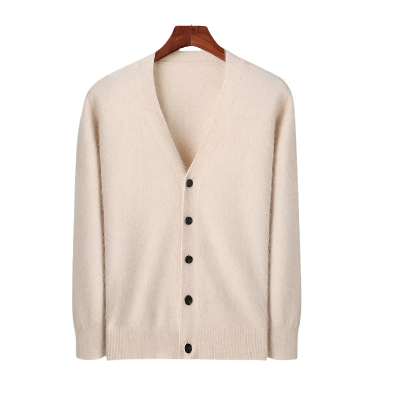 The Mayfair - Cardigan 100% Cachemire pour Hommes