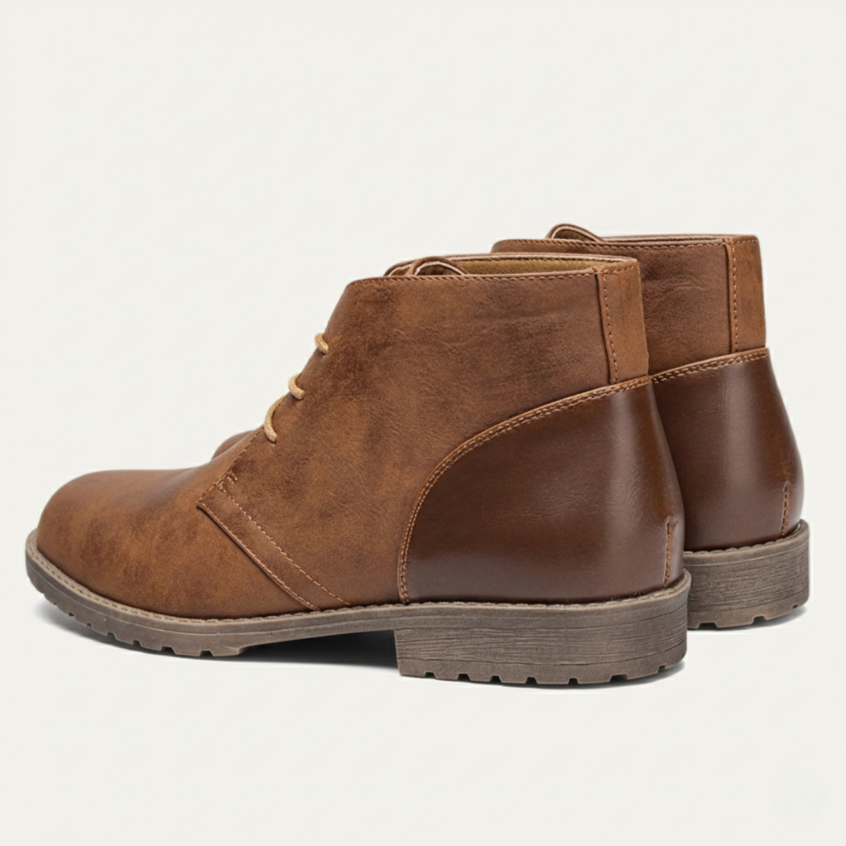 The Salisbury Bottines en cuir pour hommes, style rétro classique
