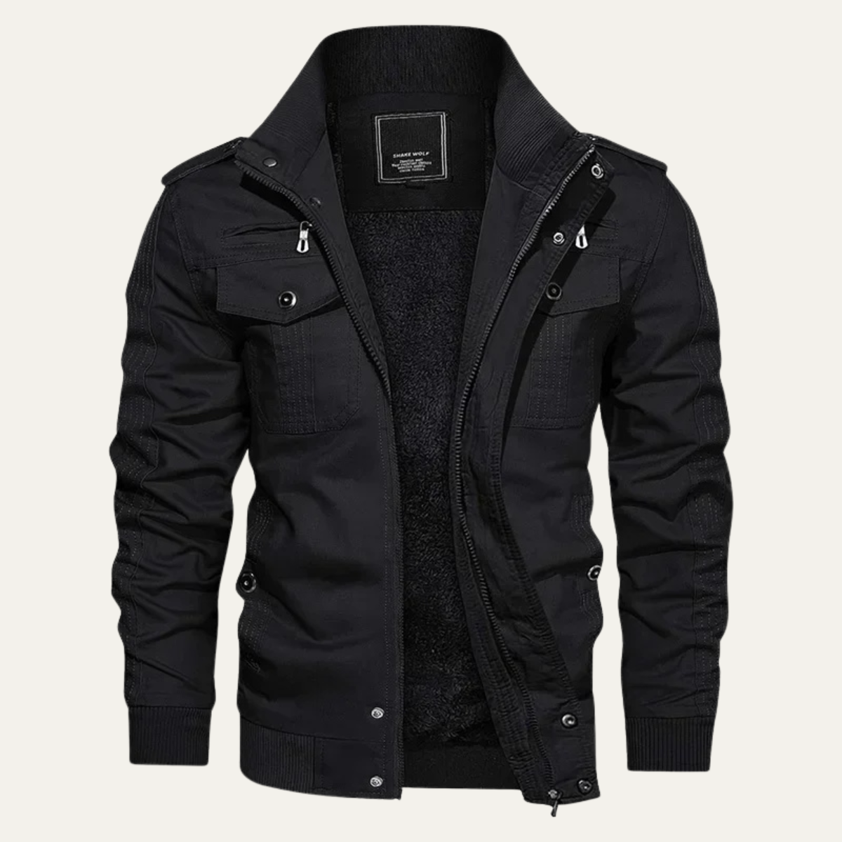 The Fairfax Blouson bomber chaud doublé polaire pour homme