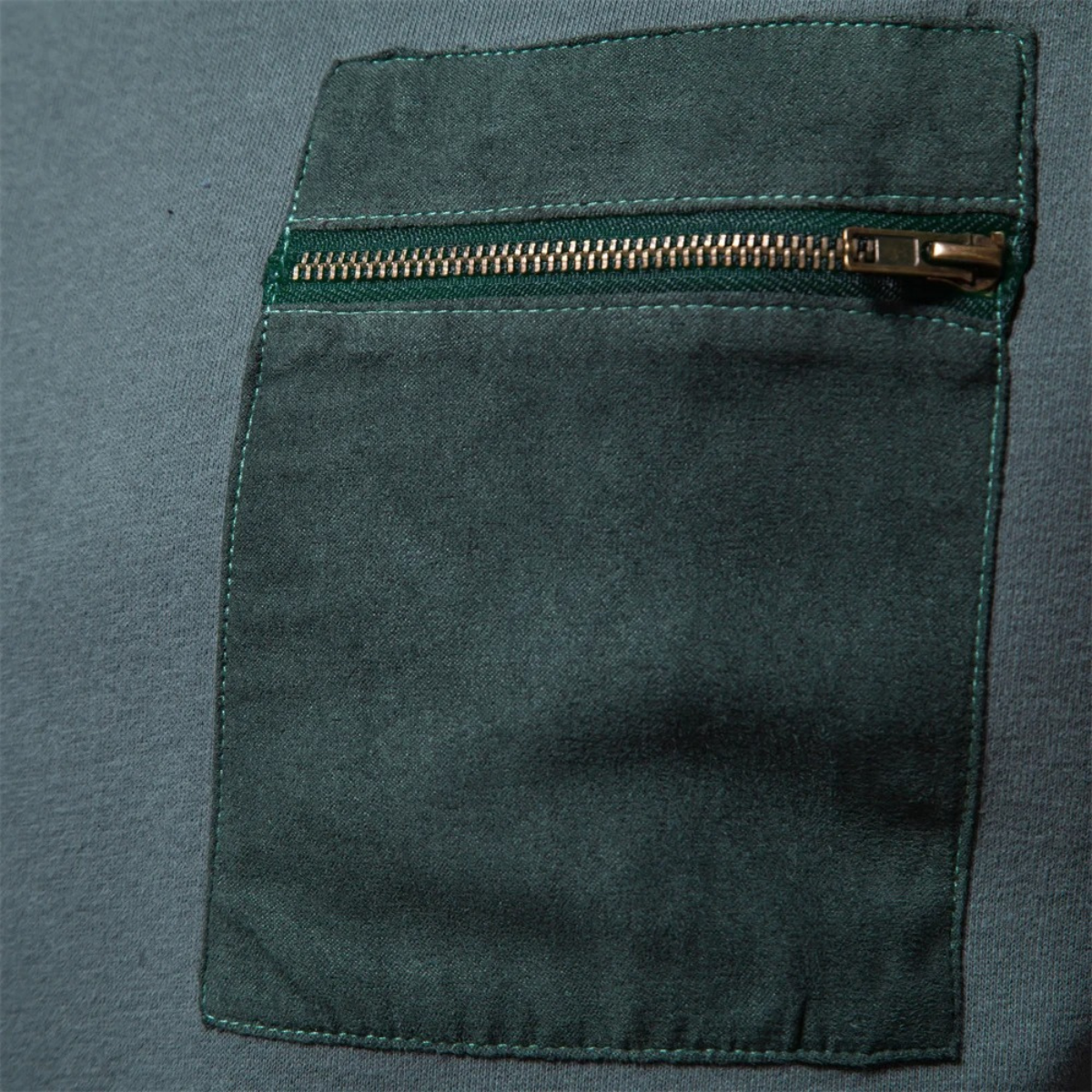 The Glasgow – Sweatshirt Homme avec Poche Zippée