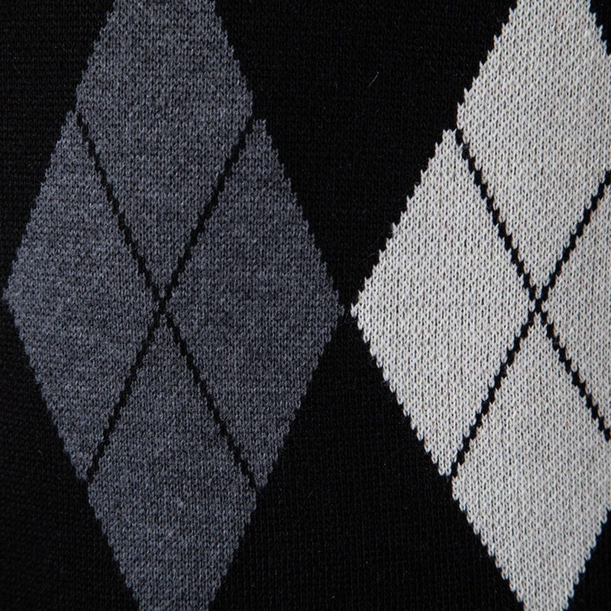 The Nottingham – Gilet Tricot Col V Homme Motif Argyle