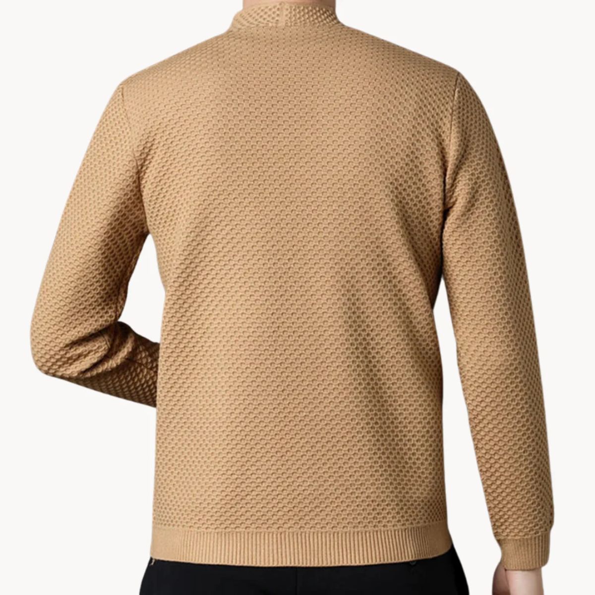 The Oslo - Cardigan Tricot Pull Décontracté Ouvert pour Hommes