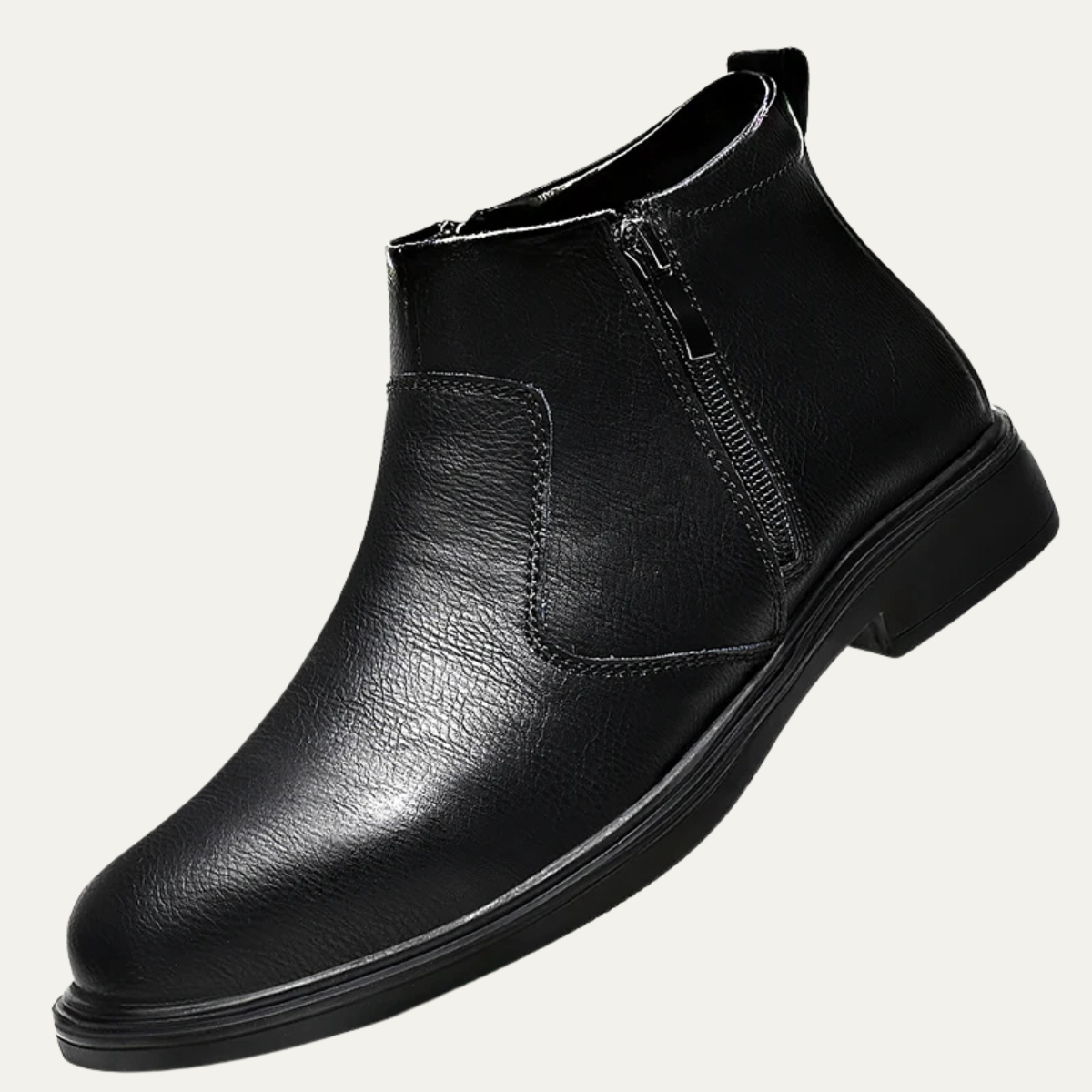 The Bracciano Les Bottines Classiques en Cuir à Fermeture Éclair pour Homme