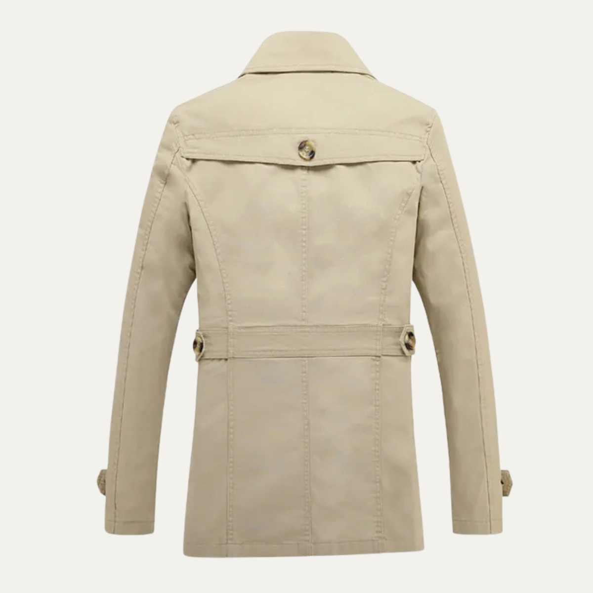 The Bramwell Trench-coat classique à double boutonnage pour homme