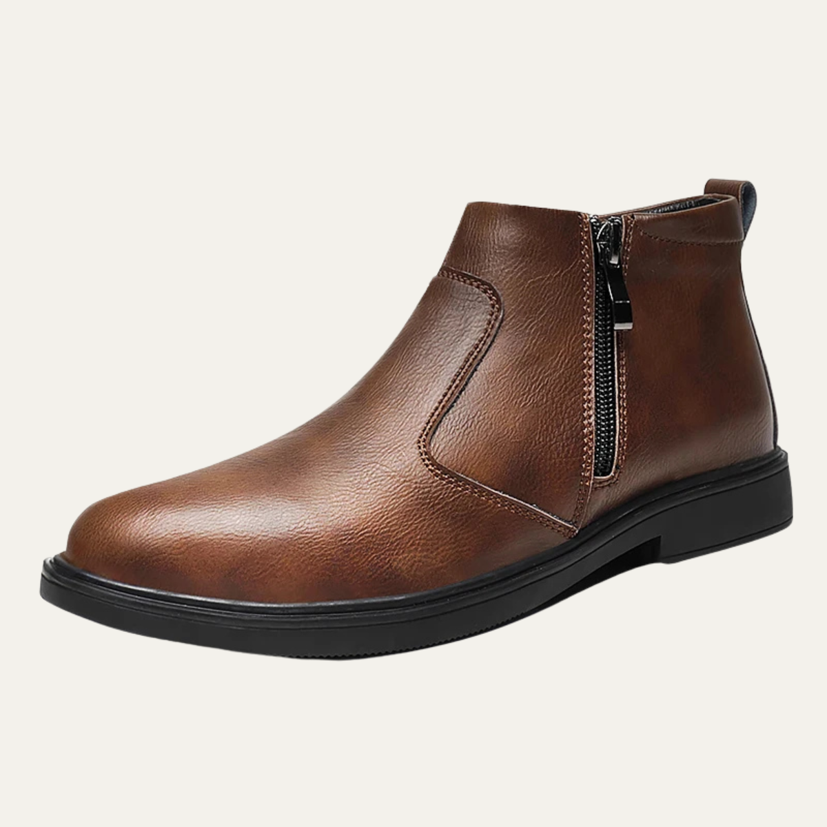 The Bracciano Les Bottines Classiques en Cuir à Fermeture Éclair pour Homme