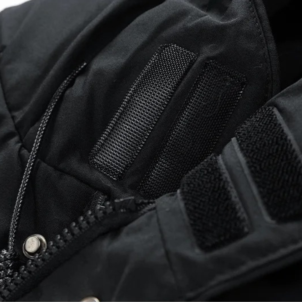 The Fulham Veste matelassée longue d’hiver à capuche pour homme