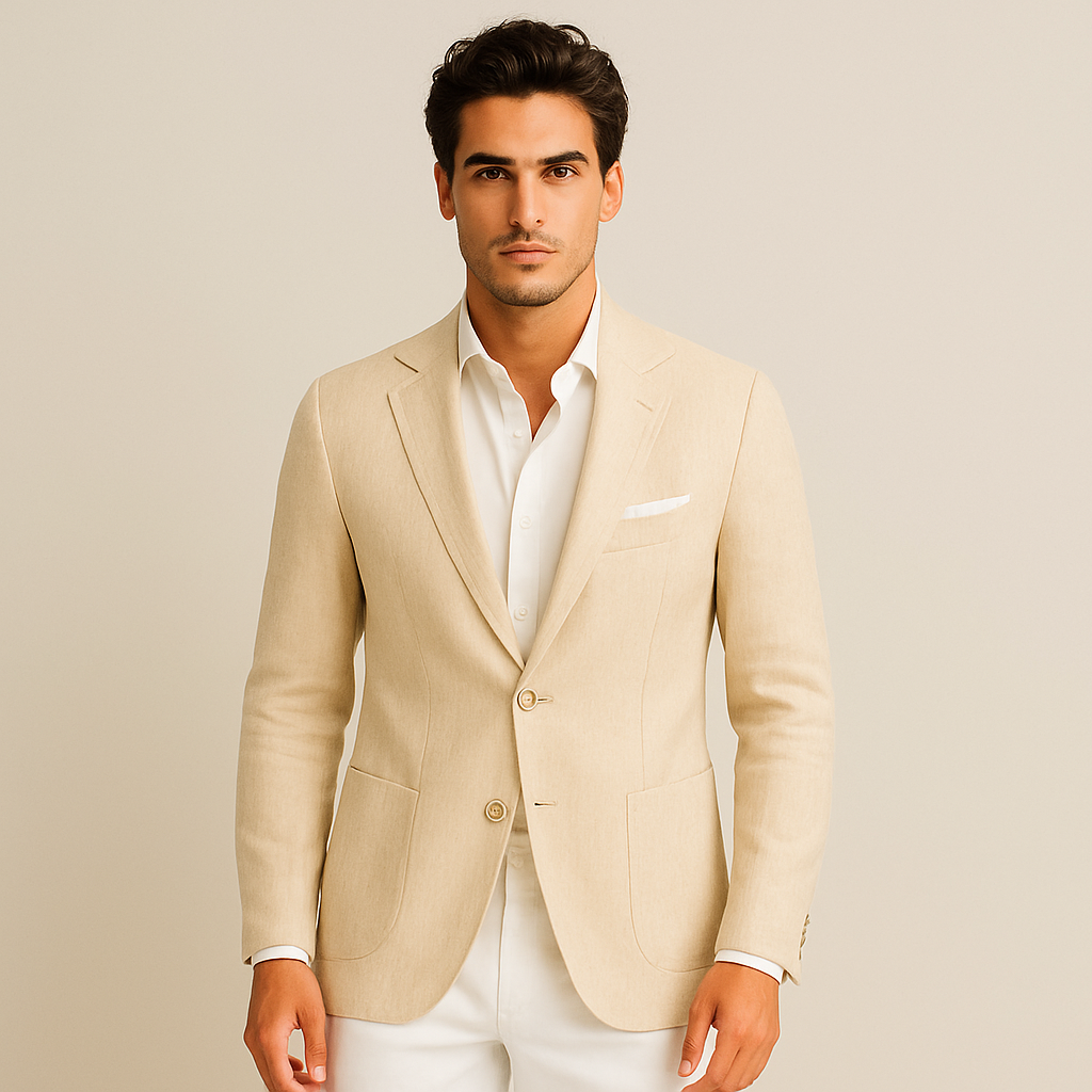 The Miami Blazer d'été en lin - Invités de mariage Hommes - Occasions formelles