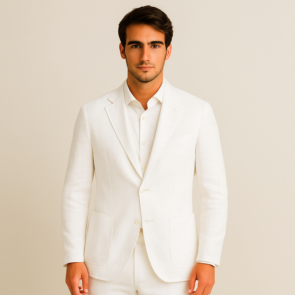 The Miami Blazer d'été en lin - Invités de mariage Hommes - Occasions formelles