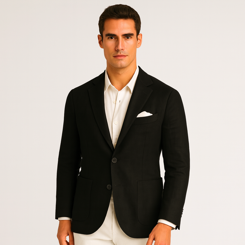 The Miami Blazer d'été en lin - Invités de mariage Hommes - Occasions formelles