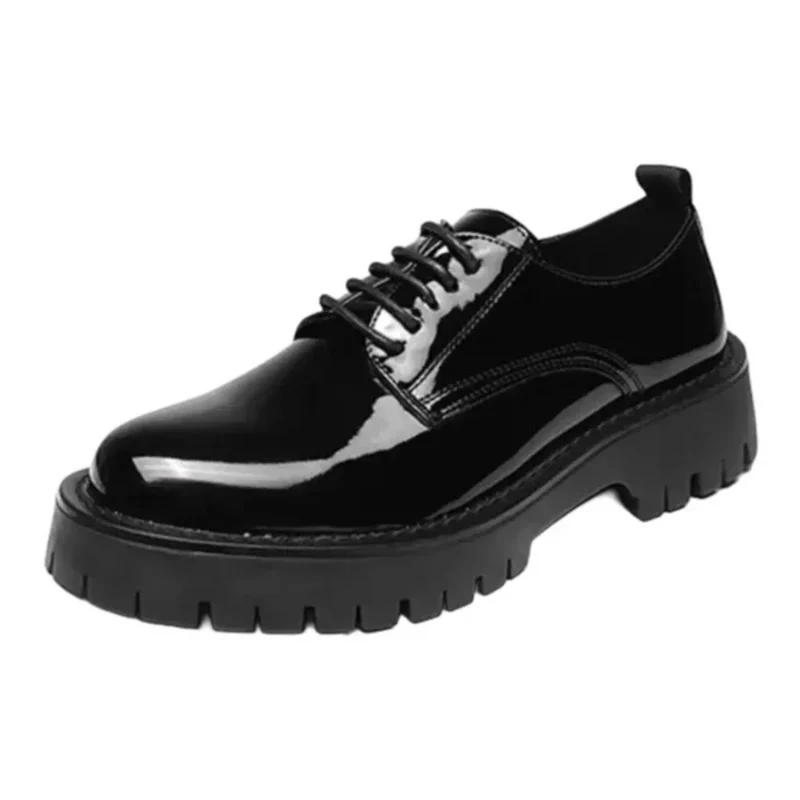 The Forte dei Marmi Chaussures habillées Oxford en cuir verni pour homme