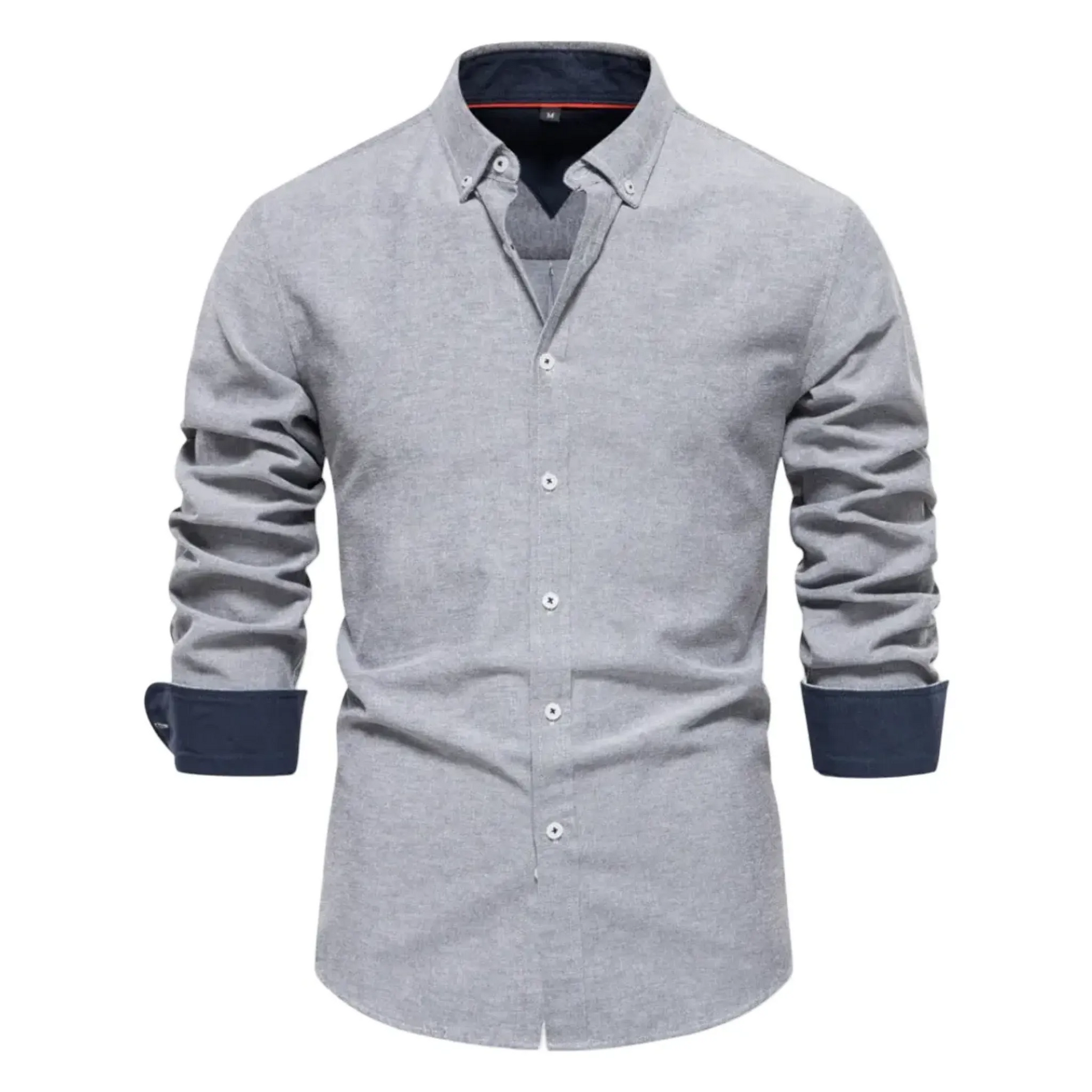 The Conegliano Chemise Ajustée pour Homme – Haut à Manches Longues et Boutons