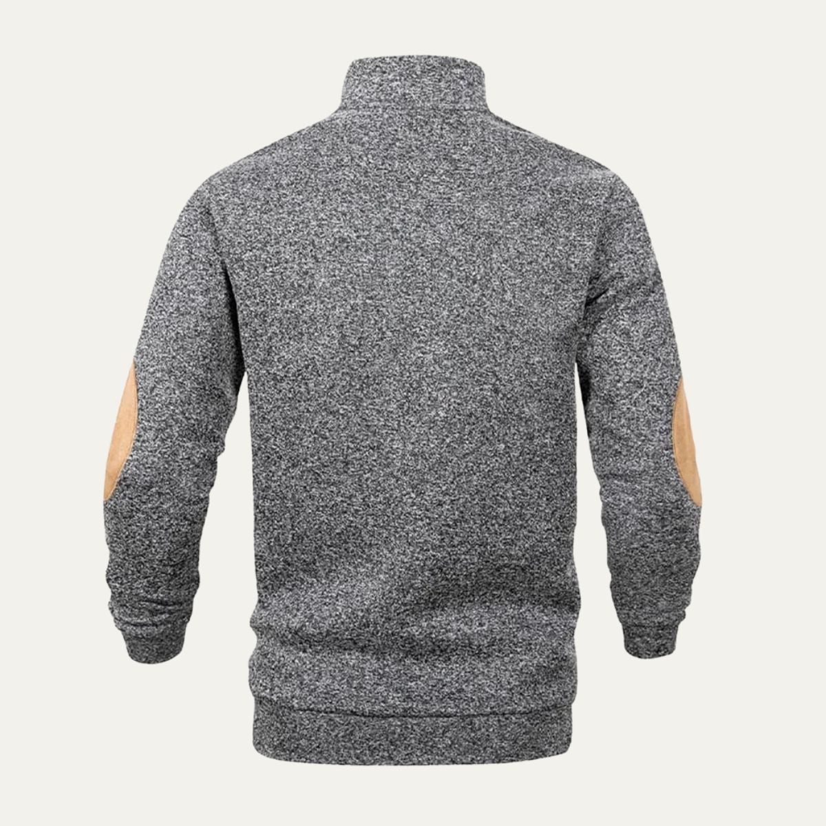 The Pantelleria – Pull homme en polaire avec bouton au col