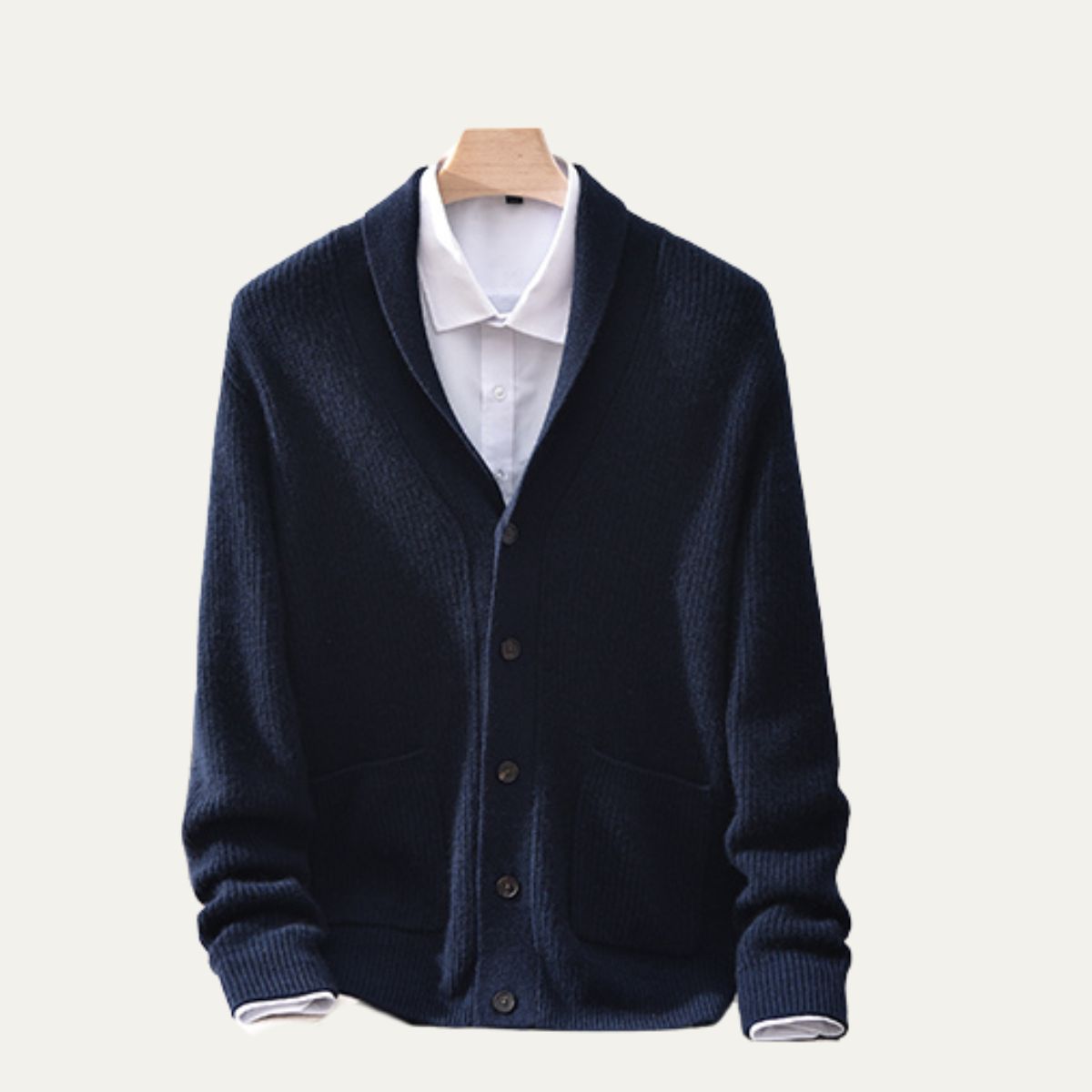 The Marettimo – Cardigan Col V Décontracté Homme