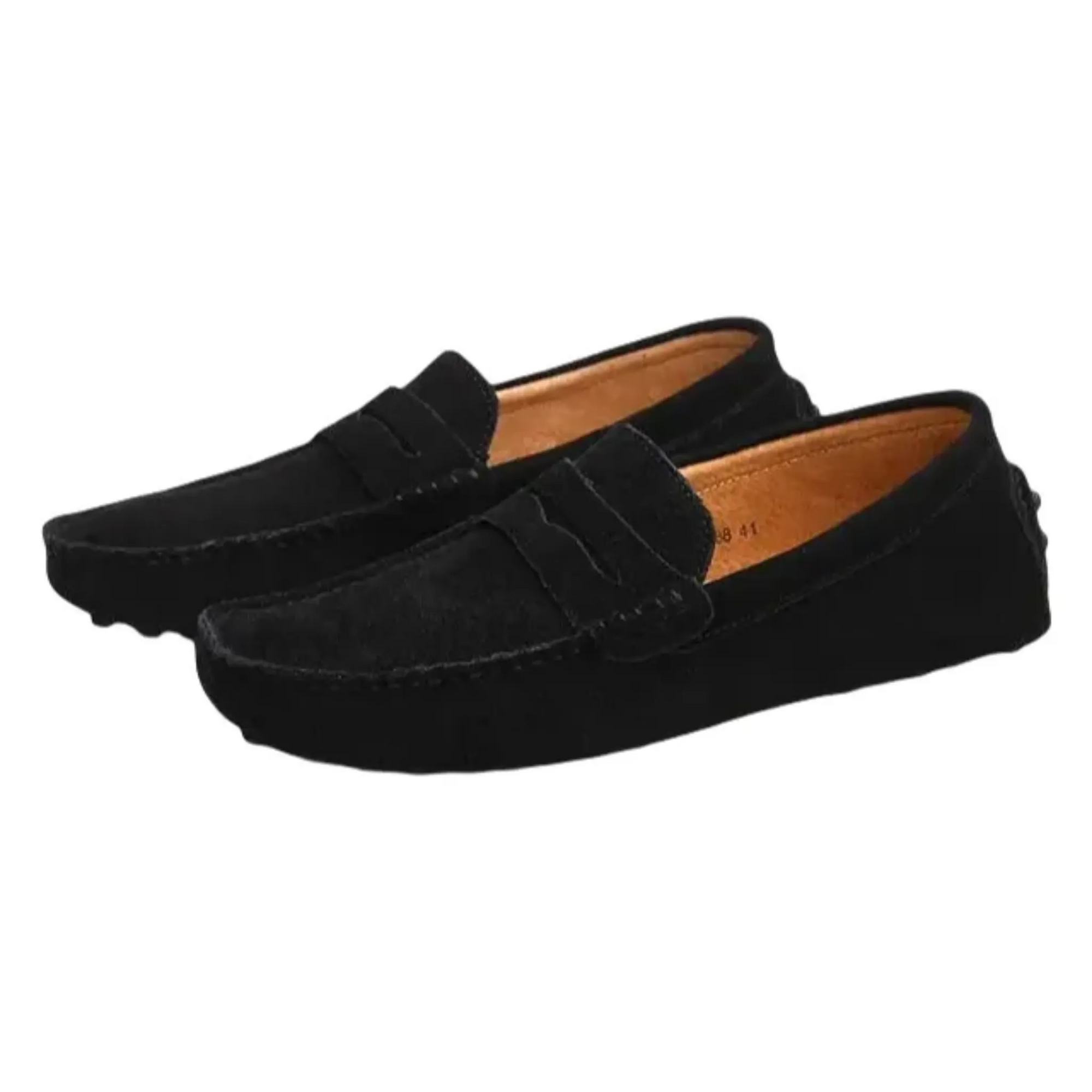 The Lido di Venezia Mocassins de Conduite en Daim pour Homme – Chaussures Décontractées à Enfiler