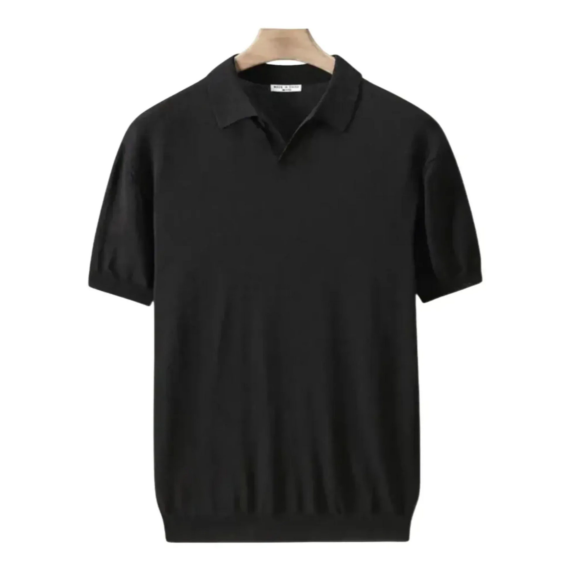 The Finale Ligure Polo Tricoté pour Homme – Haut Décontracté à Manches Courtes d’Été