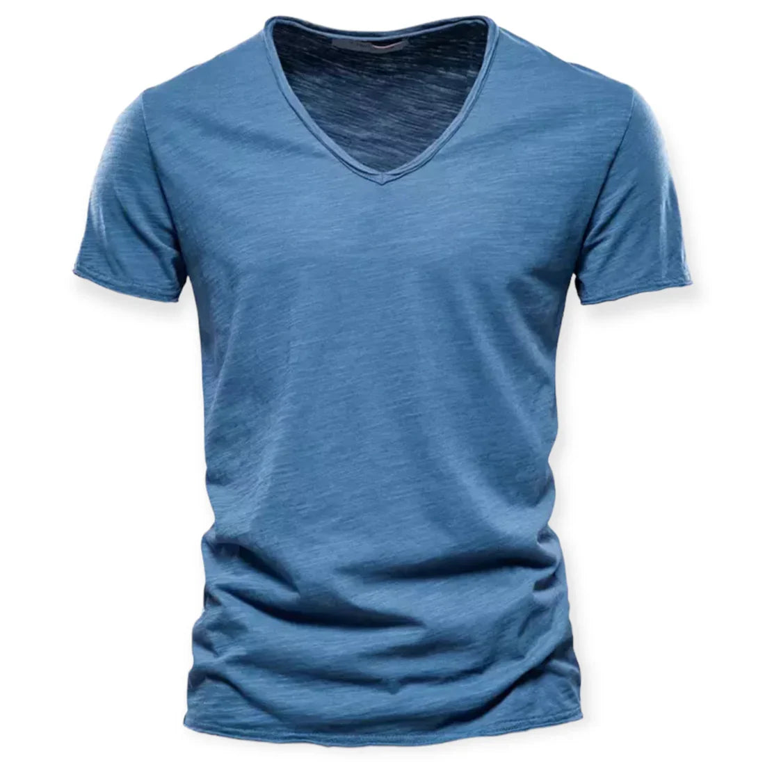 The Ortisei T-shirt classique à manches courtes et col en V pour homme