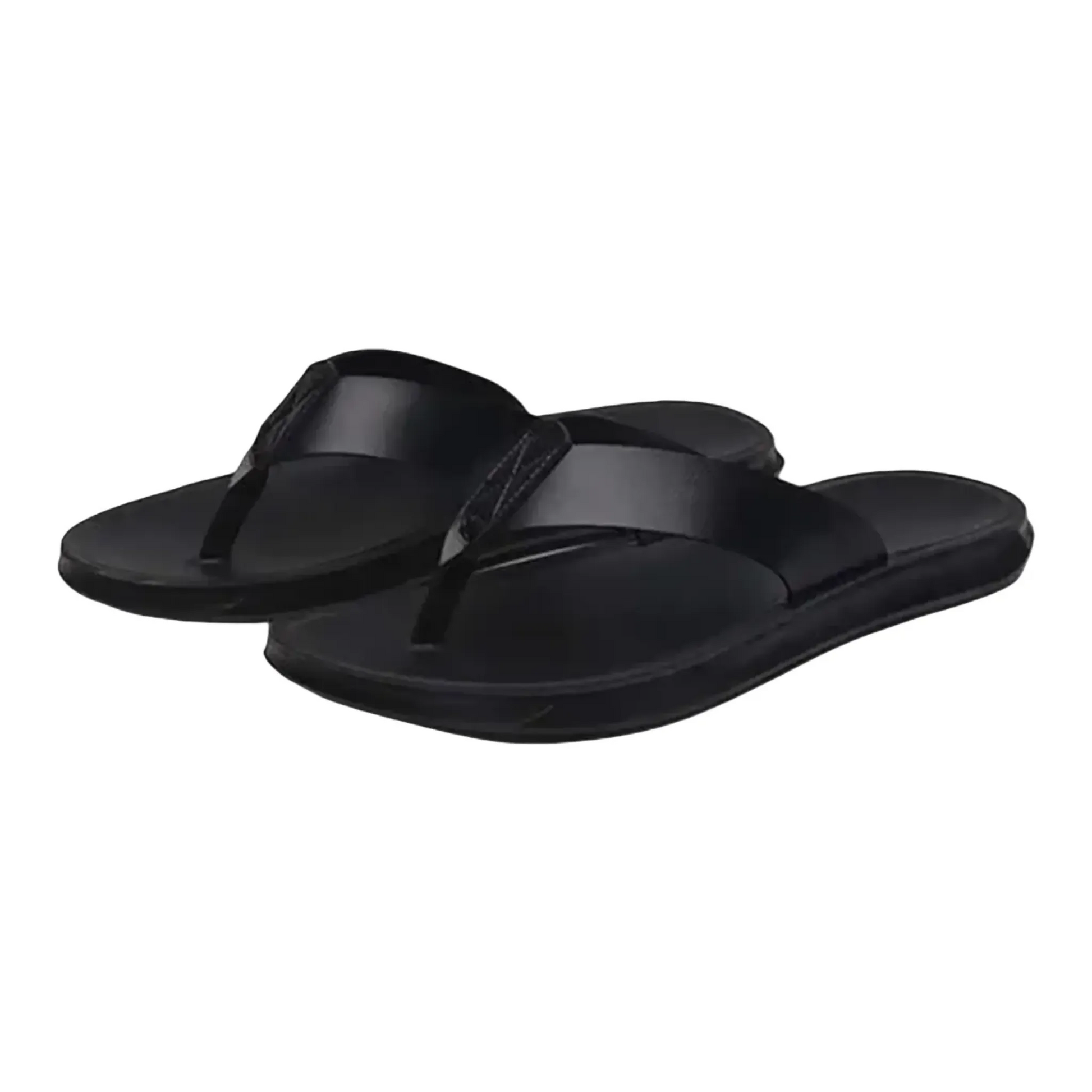 The Breuil Tongs en Cuir pour Homme – Sandales d’Été Confortables pour la Plage