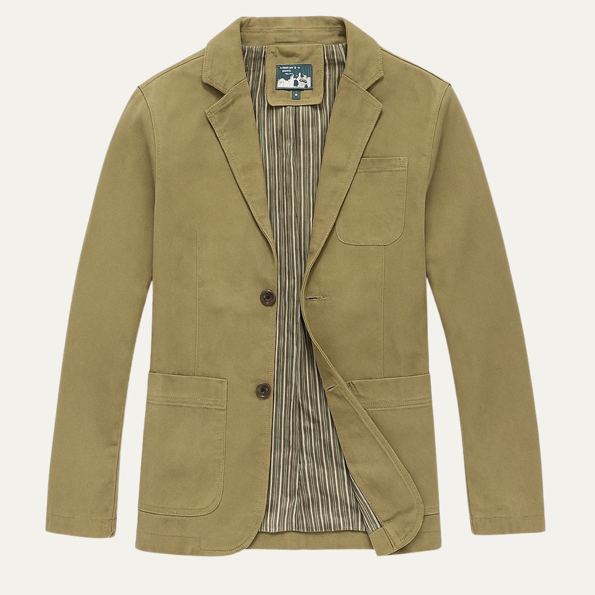 The Reykjavik Blazer en coton pour homme, style coupe-vent avec poches