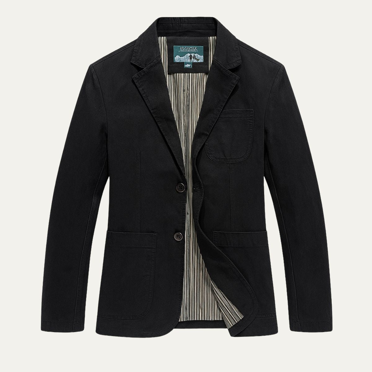 The Reykjavik Blazer en coton pour homme, style coupe-vent avec poches