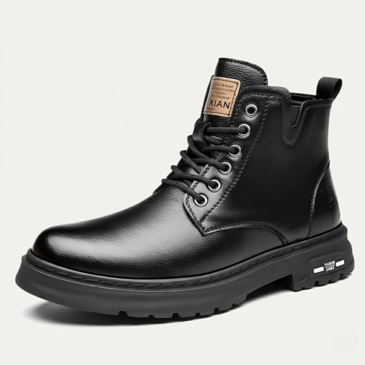 The Lipari Bottines en cuir durables et antidérapantes pour hommes