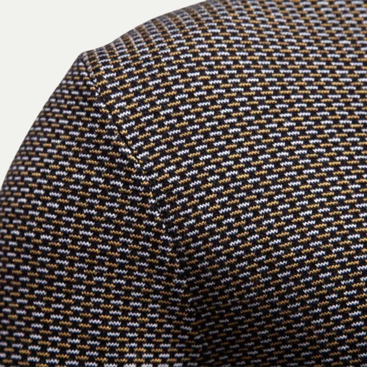 The Champoluc – Pull homme à col zippé en maille élégante